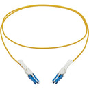 Tripp Lite N381C-01M 400Gb Duplex Singlemode 8.3-125 OS2 Fiber Optic Cable, Yellow, 1 m - American Tech Depot