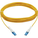 Tripp Lite N381C-10M 400Gb Duplex Singlemode 8.3-125 OS2 Fiber Optic Cable, Yellow, 10 m - American Tech Depot
