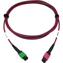 Tripp Lite N846D-03M-16BMG 400G Multimode 50-125 OM4 Fiber Optic Cable, Magenta, 3 m - American Tech Depot
