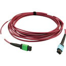 Tripp Lite N846D-05M-16CMG 400G Multimode 50-125 OM4 Fiber Optic Cable, Magenta, 5 m - American Tech Depot