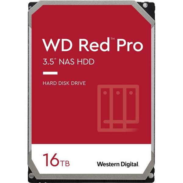 WD Red Pro WD161KFGX 16 TB Hard Drive - 3.5" Internal - SATA (SATA-600)