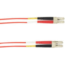 Black Box Colored Fiber OM4 50-125 Multimode Fiber Optic Patch Cable - OFNP Plenum - American Tech Depot