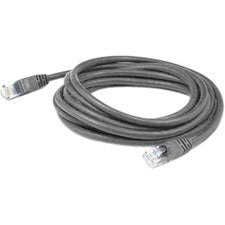 AddOn 10ft RJ-45 (Male) to RJ-45 (Male) Gray Cat6A UTP PVC Copper Patch Cable - American Tech Depot