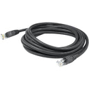 AddOn 14ft RJ-45 (Male) to RJ-45 (Male) Straight Black Cat6 UTP PVC Copper Patch Cable - American Tech Depot