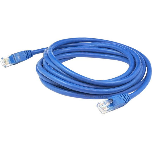 AddOn 150ft RJ-45 (Male) to RJ-45 (Male) Blue Cat6A UTP PVC Copper Patch Cable - American Tech Depot