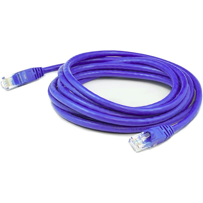 AddOn 75ft RJ-45 (Male) to RJ-45 (Male) Straight Blue Cat6A UTP PVC Copper Patch Cable