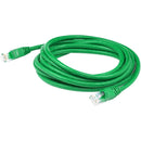 AddOn 8ft RJ-45 (Male) to RJ-45 (Male) Green Cat.6a UTP PVC Copper Patch Cable