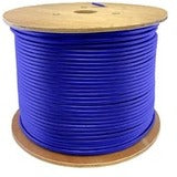 AddOn 1000ft Non-Terminated Blue Cat6A UTP PVC Copper Patch Cable - American Tech Depot