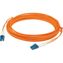 AddOn 3m LC (Male) to LC (Male) Orange OM3 Duplex Fiber OFNR (Riser-Rated) Patch Cable