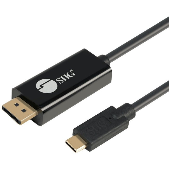 SIIG USB-C to DisplayPort Active Cable 4K 60Hz HDR - 2M - American Tech Depot