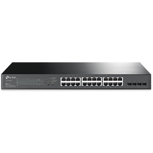 TP-Link JetStream 28-Port Gigabit Smart Switch with 24-Port PoE+