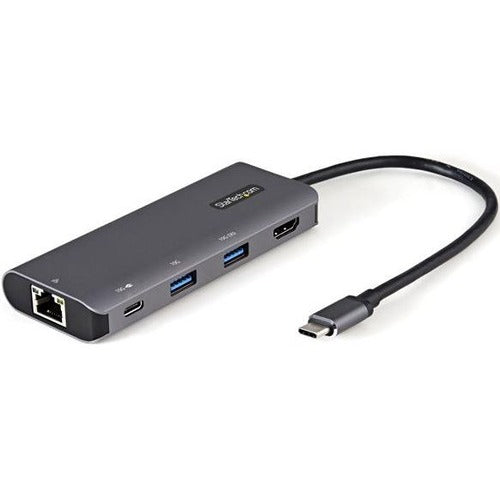 StarTech.com USB C Multiport Adapter - 10Gbps USB 3.1 Gen 2 Type-C Mini Dock - 4K 30Hz HDMI - 100W PD Passthrough - 3xUSB-GbE - 10" Cable - American Tech Depot
