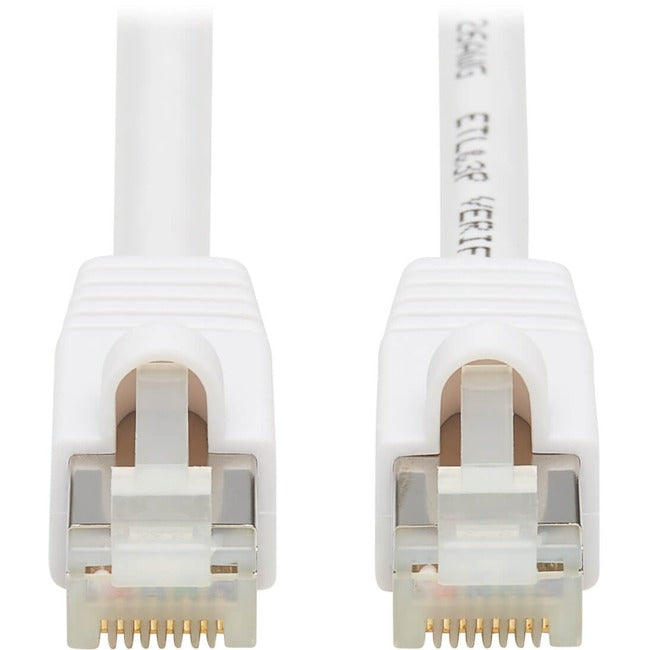 Tripp Lite Safe-IT Cat6a Ethernet Cable Antibacterial Snagless PoE M-M 14ft