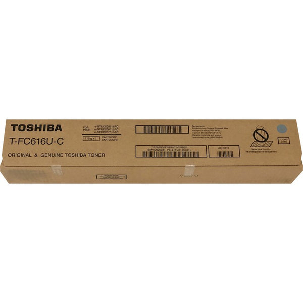 Toshiba Original Toner Cartridge - Cyan