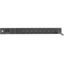 Tripp Lite PDU Metered 8 C13 2 C19 3.2-3.8kW 208-240V L6-20P 6ft Cord 1URM