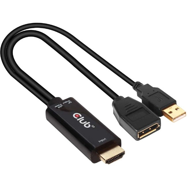 Club 3D HDMI to DisplayPort 4K60Hz M-F Active Adapter