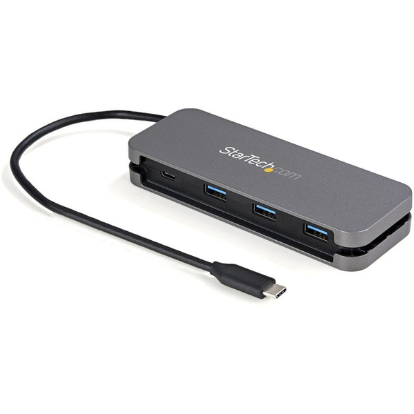 StarTech.com 4 Port USB C Hub - 3x USB-A-1xUSB-C - 5Gbps USB 3.0 Type-C Hub (3.2 Gen 1) - Bus Powered - 11.2" Cable w- Cable Management