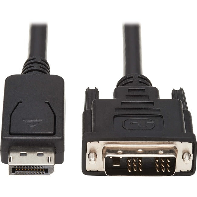 Tripp Lite Safe-IT DisplayPort to DVI Adapter Cable Antibacterial M-M 6ft