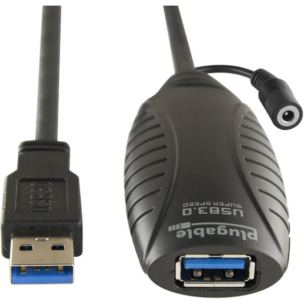 Plugable 10 Meter (32 Foot) USB 3.0 Active Extension Cable