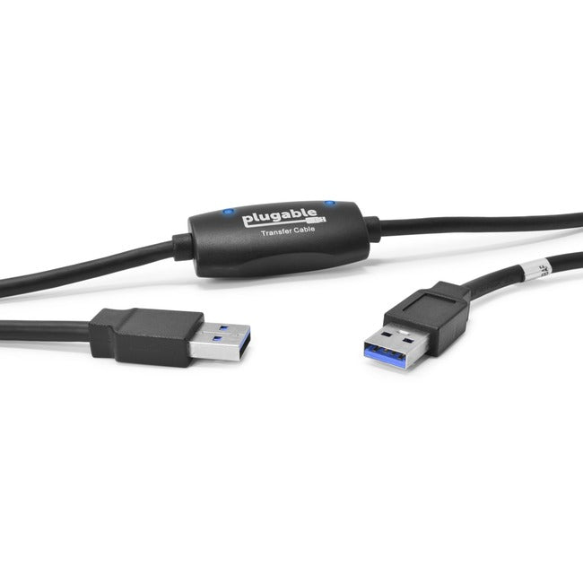 Plugable USB 3.0 Transfer Cable, Unlimited Use, Transfer Data Between 2 Windows PC's