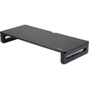 StarTech.com Monitor Riser Stand with Wireless Charging Pad - 15W Qi Charger for Phone - Height Adjustable Computer Monitor Riser for Desk