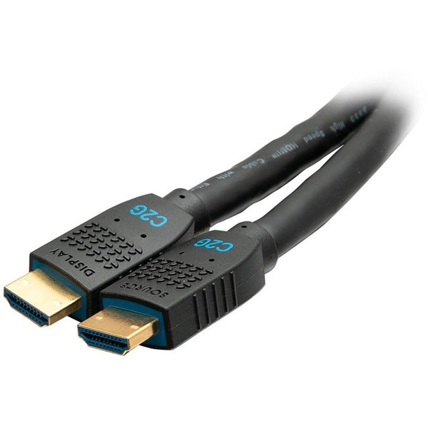 C2G 12ft Ultra Flexible 4K Active HDMI Cable Gripping 4K 60Hz - In-Wall M-M