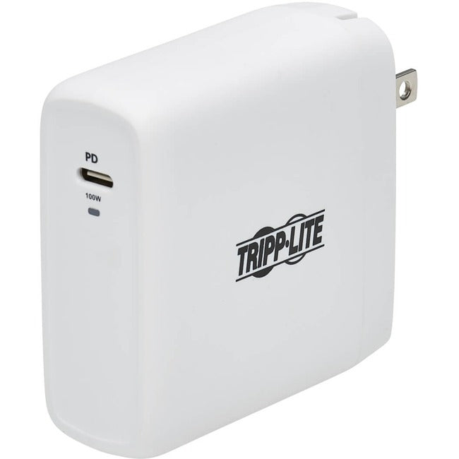 Tripp Lite USB C Wall Charger 1-Port Compact Gan Technology 100W PD 3.0
