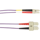 Black Box Colored Fiber OM1 62.5-125 Multimode Fiber Optic Patch Cable - OFNR PVC