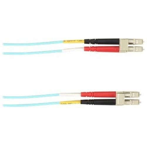 Black Box Colored Fiber OS2 9-125 Singlemode Fiber Optic Patch Cable - OFNR PVC