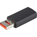 StarTech.com Secure Charging USB Data Blocker Adapter, Male-Female USB-A Data Blocking Charge-Power-Only Charging Adapter for Phone-Tablet