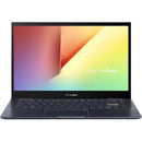Asus VivoBook Flip 14 TM420 TM420UA-DS52T 14" Touchscreen Notebook - Full HD - 1920 x 1080 - AMD Ryzen 5 5500U Hexa-core (6 Core) 2.10 GHz - 8 GB RAM - 512 GB SSD - Bespoke Black