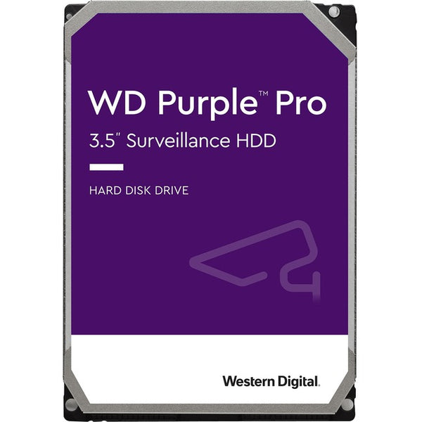 WD Purple Pro WD101PURP 10 TB Hard Drive - 3.5" Internal - SATA (SATA-600) - Conventional Magnetic Recording (CMR) Method
