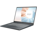 MSI Modern 15 Modern 15 A11MU-652 15.6" Rugged Ultrabook - Full HD - 1920 x 1080 - Intel Core i7 11th Gen i7-1195G7 2.90 GHz - 8 GB RAM - 1 TB SSD - Carbon Gray