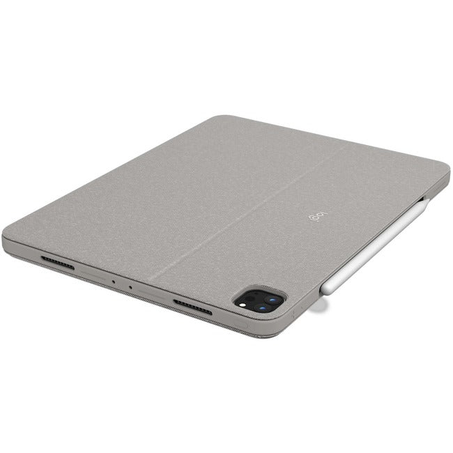 Logitech Combo Touch Keyboard-Cover Case for 11" Apple iPad Pro (3rd Generation), iPad Pro (2nd Generation), iPad Pro Tablet - Sand