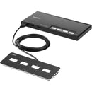 Belkin 4-Port Modular Secure KM Switch PP4.0 W- Remote