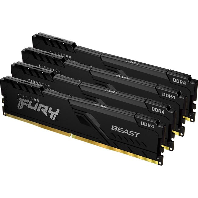 Kingston FURY Beast 64GB (4 x 16GB) DDR4 SDRAM Memory Kit