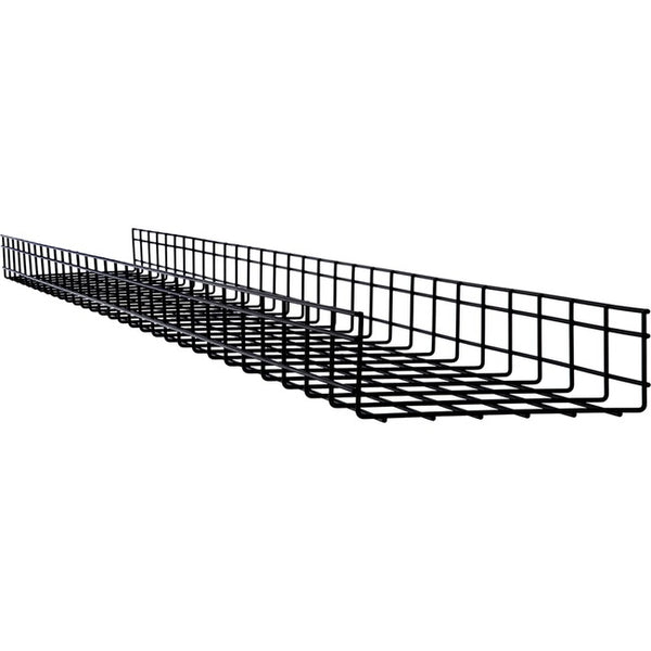 Tripp Lite Wire Mesh Cable Tray - 300 x 100 x 3000 mm (12 in. x 4 in. x 10 ft.), 6 Pack
