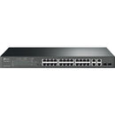 TP-Link 24-Port 10-100Mbps + 4-Port Gigabit Smart PoE+ Switch