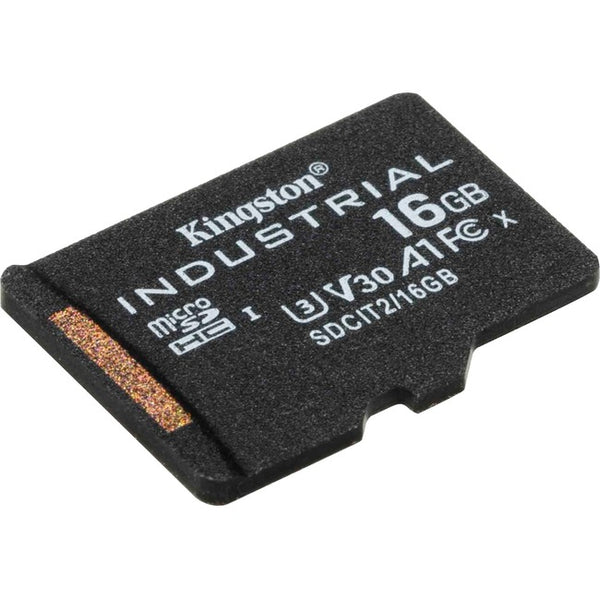 Kingston Industrial 16 GB Class 10-UHS-I (U3) V30 microSDHC
