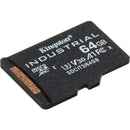 Kingston Industrial 64 GB Class 10-UHS-I (U3) V30 microSDXC