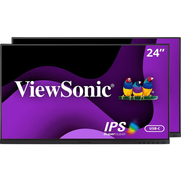 24" Dual Pack Head-Only 1080p IPS Docking Monitors with USB C
