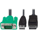Tripp Lite P778-006-DP VGA to DisplayPort and USB Adapter Cable Kit, 6 ft. (1.8 m)