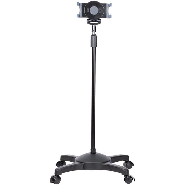 StarTech.com Mobile Tablet Stand with wheels, Height Adjustable, Universal Rolling Tablet Stand for 7 to 11 inch w- Detachable Holder, TAA