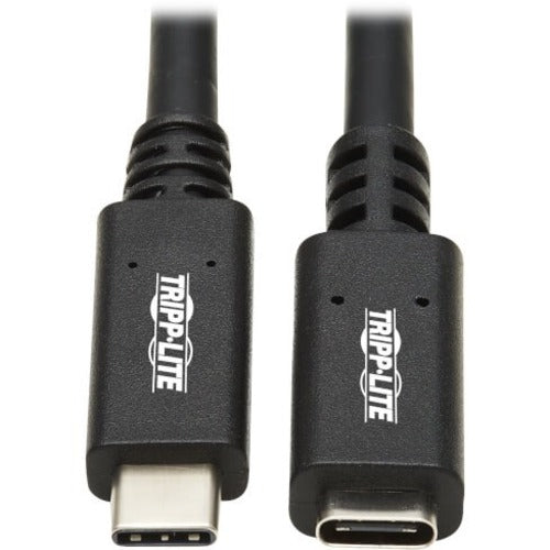 Tripp Lite U421-003 USB-C Extension Cable, M-F, Black, 3 ft. (0.9 m)