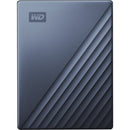 WD My Passport Ultra WDBFTM0050BBL 5 TB Portable Hard Drive - External - Blue