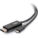 C2G 6ft 4K USB C to DisplayPort Adapter Cable - 60Hz