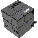 Tripp Lite Safe-IT TLP368CUBEUAM 9-Outlets Surge Suppressor-Protector