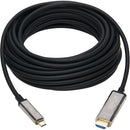 Tripp Lite U444F3-15M-H4K6 Fiber Optic Audio-Video Cable