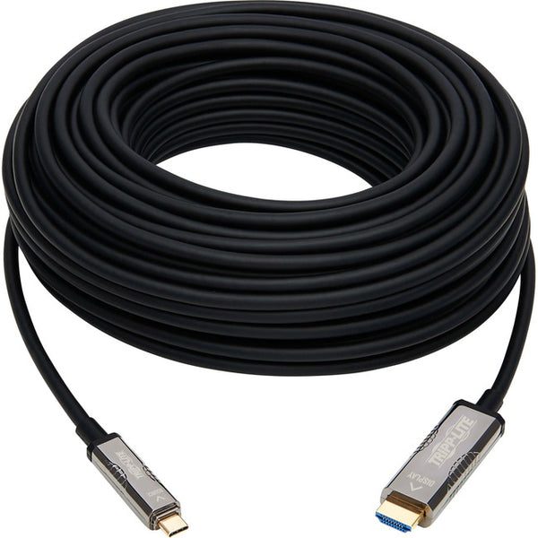 Tripp Lite U444F3-30M-H4K6 Fiber Optic Audio-Video Cable