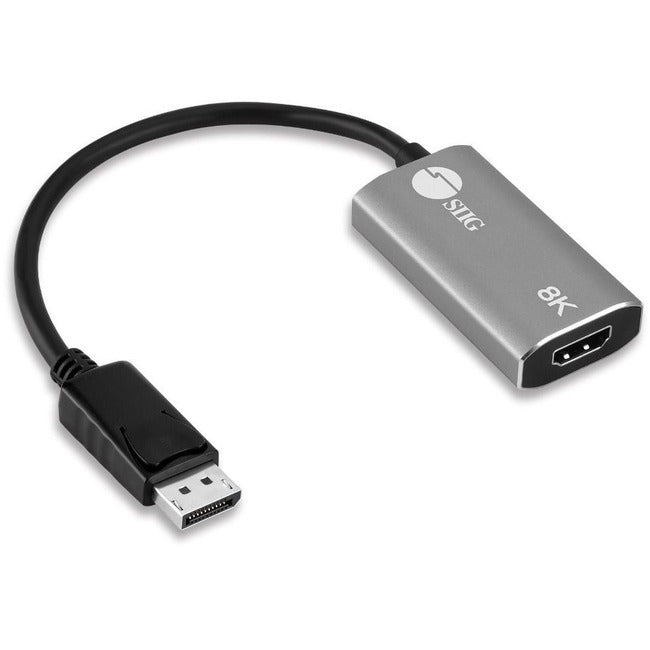 SIIG DisplayPort 1.4 to HDMI Adapter - 8K 60Hz Male to Female